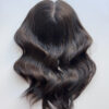 Volumateur capillaire chatain foncé en cheveux naturels brésiliens. Solution chute de cheveux, perte de cheveux, cheveux fins ou clairsemés.