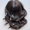 Volumateur capillaire chatain foncé en cheveux naturels brésiliens. Solution chute de cheveux, perte de cheveux, cheveux fins ou clairsemés.