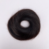 Hairbun châtain foncé