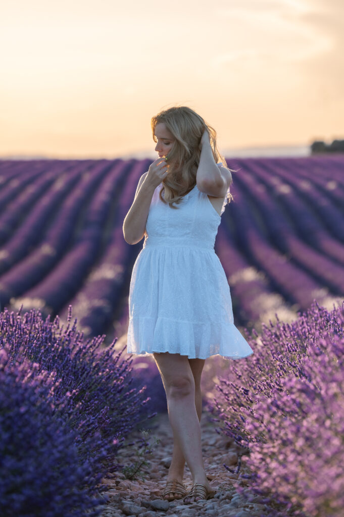 La qualité des cheveux Comme un diadème