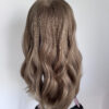 Volumateur capillaire en cheveux naturels blonds clairs cendrés pour alopécie androgénétique, chute de cheveux, cheveux fins et clairsemés. Solution chute de cheveux.