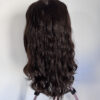 Volumateur capillaire Katie chatain foncé ondulé pour alopécie, cheveux fins et clairsemés. Solution perte de cheveux.