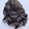 Volumateur capillaire Katie chatain foncé ondulé pour alopécie, cheveux fins et clairsemés. Solution perte de cheveux.