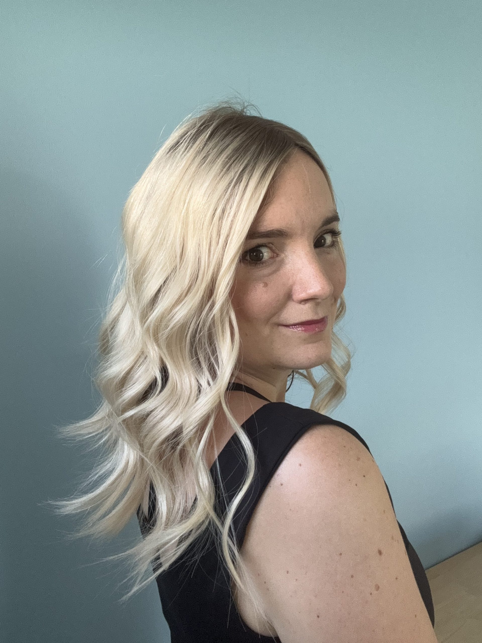 Haartopper van natuurlijke blonde polaire haren voor androgenetische alopecia, haaruitval, dunner wordende hoofdhuid.