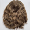 Volumateur capillaire blond foncé doré en cheveux brésiliens naturels. Solution pour chute de cheveux.