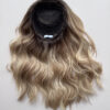 Volumateur capillaire Charlize en cheveux brésiliens naturels pour cheveux fins, clairsemés, ou alopécie androgénétique ou effluvium télogene.