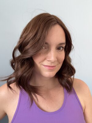 topper hair natural hair for androgenetic alopecia, hair loss, or loss of hair density. Solution for female baldness.
