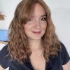 Volumateur capillaire blond foncé doré en cheveux brésiliens naturels. Solution pour chute de cheveux.