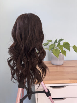 Volumateur capillaire Meghan en lace pour alopécie androgénétique