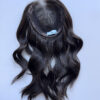 Volumateur capillaire châtain foncé pour alopécie androgénétique, chute de cheveux, chemins fins ou clairsemés et perte de densité. Solution pour chute de cheveux.