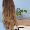 Volumateur capillaire Amber lace topper 20x20 51 cm