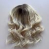 Volumateur capillaire blond polaire en lace Elodie