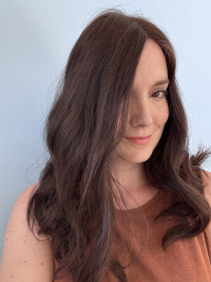 topper hair natural Slavic hair for hair loss, loss of density, androgenetic alopecia.