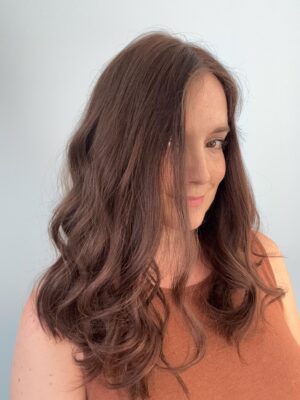 topper hair natural Slavic hair for hair loss, loss of density, androgenetic alopecia.