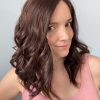 Volumateur capillaire chatain foncé chocolat pour chute de cheveux, alopécie androgénétique, perte de densité. Solution cheveux naturels pour cheveux fins.
