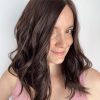 Volumateur capillaire chatain foncé chocolat pour chute de cheveux, alopécie androgénétique, perte de densité. Solution cheveux naturels pour cheveux fins.