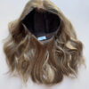 Perruque Gisèle en lace en cheveux naturels brésiliens pour alopécie totale, androgénétique ou cancer.