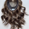 Volumateur capillaire Lace Dark Kate pour cheveux fins, clairsemés ou alopécie androgénétique. Solution en cheveux naturels pour chemins fins.