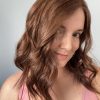 Volumateur capillaire Lace Dark Kate pour cheveux fins, clairsemés ou alopécie androgénétique. Solution en cheveux naturels pour chemins fins.
