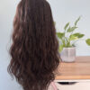 Volumateur capillaire en cheveux naturels ondulés Meghan 46 cm