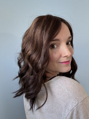 Sofia hair topper hair made from Brazilian hair