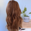 Volumateur capillaire en cheveux européens blonds vénitiens vierges pour alopécie androgénétique, cheveux fins et clairsemés. Solution chute de cheveux.