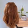 Volumateur capillaire en cheveux européens blonds vénitiens vierges pour alopécie androgénétique, cheveux fins et clairsemés. Solution chute de cheveux.