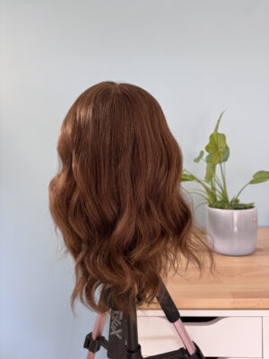 Volumateur capillaire en cheveux européens vierges pour alopécie androgénétique, cheveux fins et clairsemés. Solution chute de cheveux.