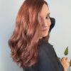 Volumateur capillaire en cheveux européens auburn vierges pour alopécie androgénétique, cheveux fins et clairsemés. Solution chute de cheveux.