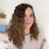 Volumateur capillaire en cheveux brésiliens naturels curly, Emilia.