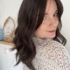 Volumateur capillaire Eva en cheveux naturels brésiliens pour alopécie androgénétique, cheveux fins ou manque de densité.
