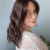 Volumateur capillaire Eva en cheveux naturels brésiliens pour alopécie androgénétique, cheveux fins ou manque de densité.