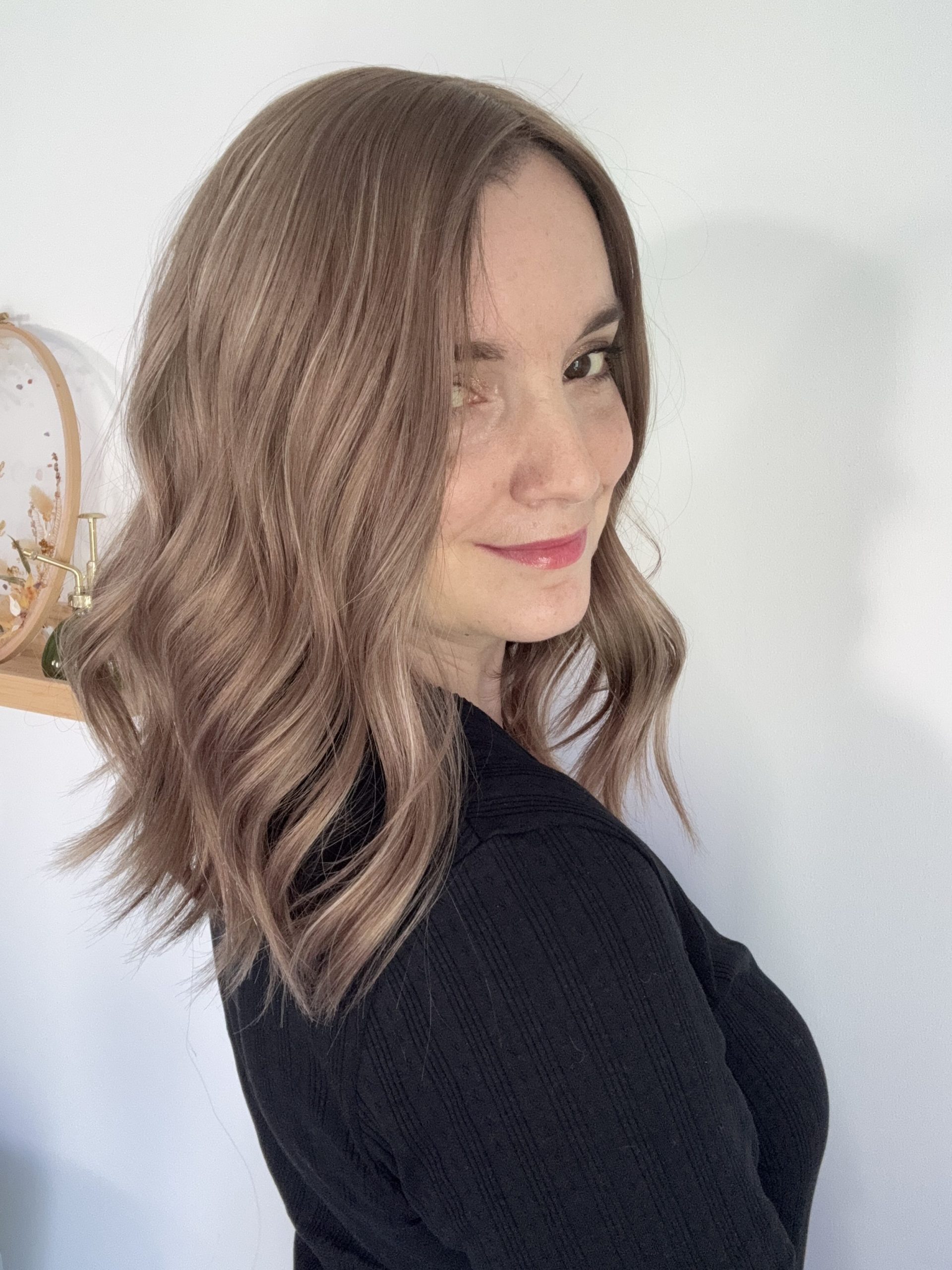 Topper de cabello de cabello natural rubio ceniza claro para caída de cabello, cabello fino y escaso y alopecia. Solución para alopecia.