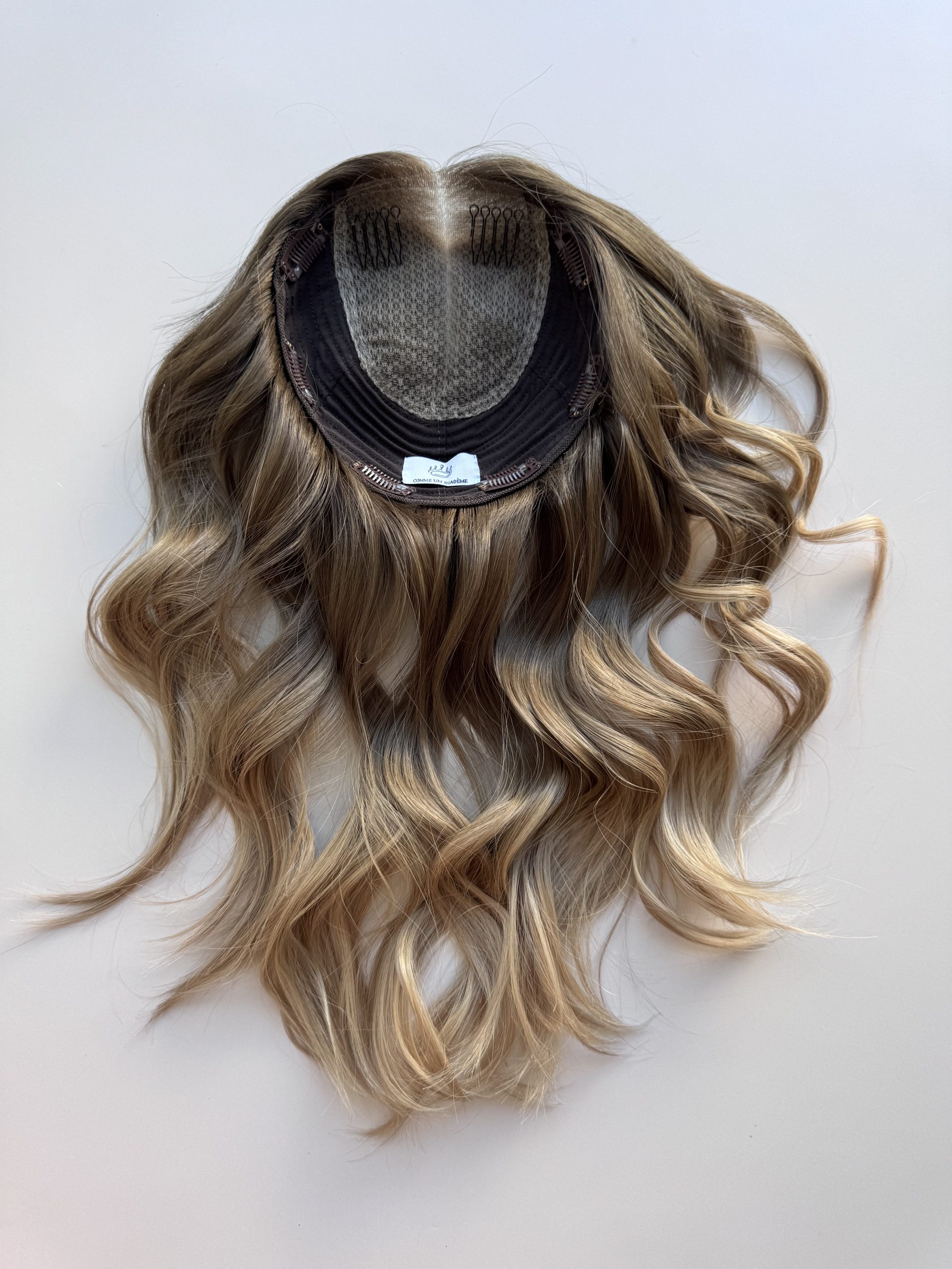 Topper capilar Lace Romy para alopécia androgénica