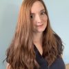 Volumateur capillaire blond foncé doré en cheveux brésiliens naturels. Solution pour chute de cheveux.