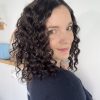 Volumateur capillaire en cheveux naturels chatain foncés pour alopécie, chute de cheveux. Solution cheveux clairsemés.