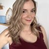 Volumateur capillaire blond clair méchés en cheveux naturels. Solution pour alopécie, chute de cheveux, perte de cheveux, cheveux fins ou clairsemés.