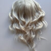 Volumateur capillaire en cheveux blancs naturels pour alopécie androgénétique, cheveux fins et clairsemés. Solution chute de cheveux.