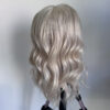 Volumateur capillaire en cheveux blancs naturels pour alopécie androgénétique, cheveux fins et clairsemés. Solution chute de cheveux.