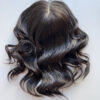 Volumateur capillaire chatain foncé en cheveux naturels brésiliens. Solution chute de cheveux, perte de cheveux, cheveux fins ou clairsemés.