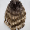 Volumateur capillaire en cheveux naturels brésiliens ondulés pour alopécie androgénétique, cheveux fins et clairsemés.