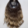 Volumateur capillaire en cheveux naturels brésiliens ondulés pour alopécie androgénétique, cheveux fins et clairsemés.