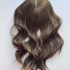Volumateur châtain clair pour alopécie androgénétique, chute de cheveux ou cheveux fins et clairsemés. Solution chute de cheveux.