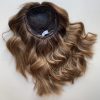 Volumateur capillaire blond doré pour alopécie androgénétique, cheveux fins et clairsemés. Solution chute de cheveux.
