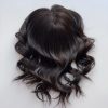 Volumateur capillaire Katie chatain foncé pour alopécie, cheveux fins et clairsemés. Solution perte de cheveux.
